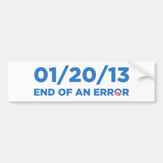 Obama Bumpersticker (Voorkant)