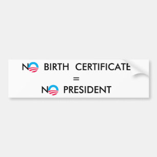 OBAMA BUMPERSTICKER