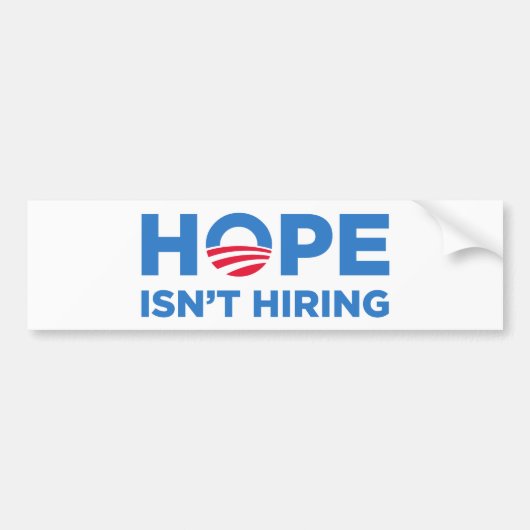 Obama Bumpersticker (Voorkant)