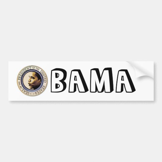 Obama Bumpersticker (Voorkant)