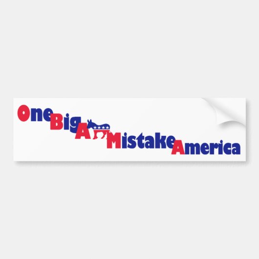 Obama Bumpersticker (Voorkant)