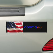 Obama Bumpersticker (Op auto)