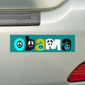 Obama Bumpersticker (Op auto)