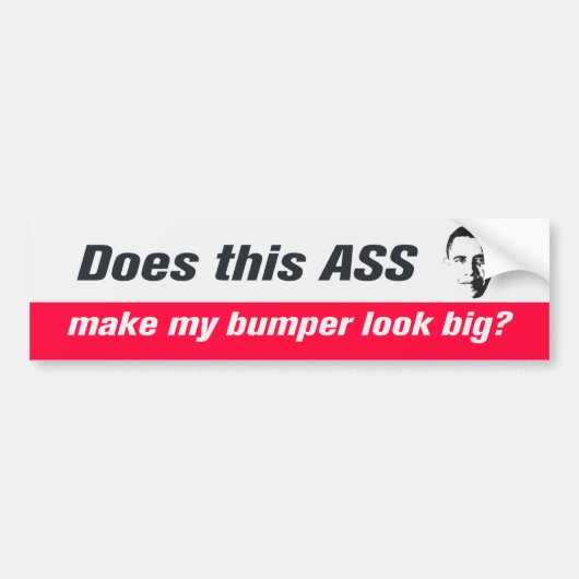 Obama Bumpersticker (Voorkant)