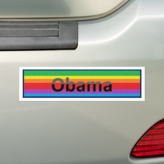 Obama Bumpersticker (Op auto)