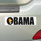 Obama Bumpersticker (Op auto)