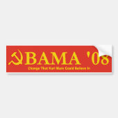 Obama Bumpersticker (Voorkant)