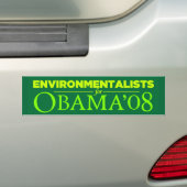 Obama Bumpersticker 2008 (Op auto)