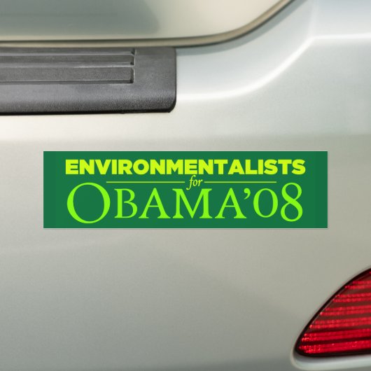 Obama Bumpersticker 2008 (Op auto)