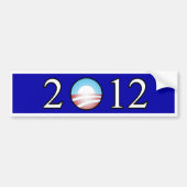 Obama Bumpersticker 2012 (Voorkant)