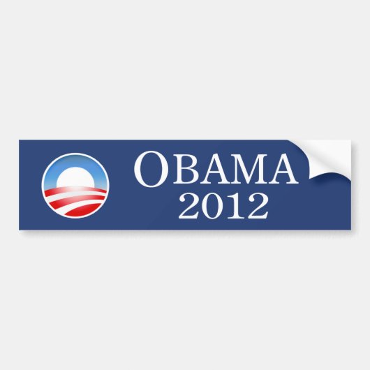 Obama Bumpersticker 2012 (Voorkant)