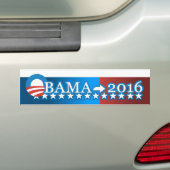 Obama -> Bumpersticker 2016 (Op auto)