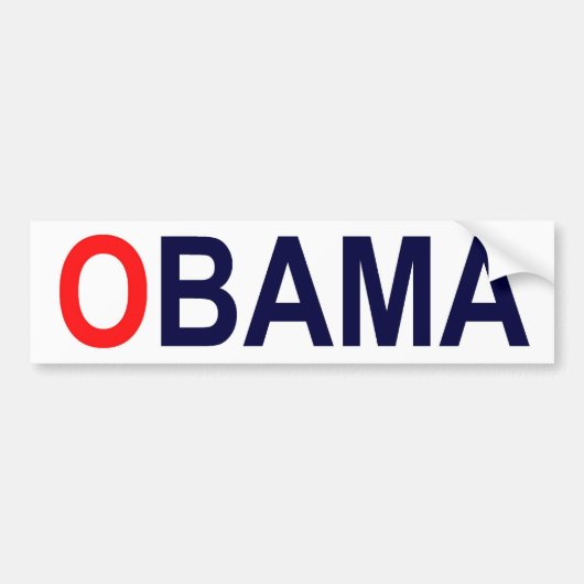 OBAMA-Bumpersticker Bumpersticker