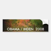 OBAMA-Bumpersticker Bumpersticker (Voorkant)