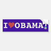 OBAMA-BUMPERSTICKER BUMPERSTICKER (Voorkant)