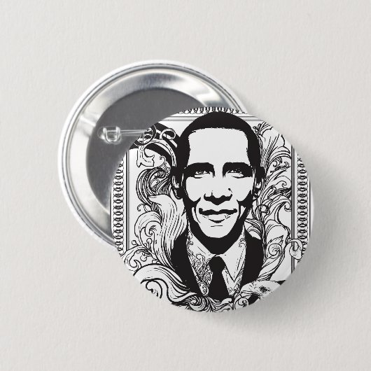 Obama Button (Voorkant /achterkant)