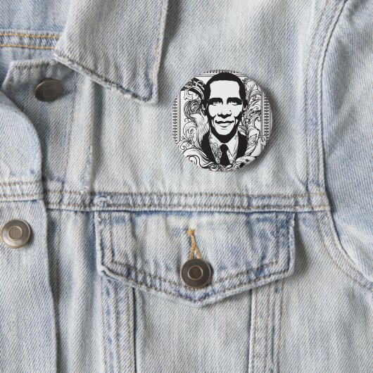 Obama Button (In situ)