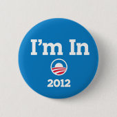 Obama Button 2012 (Voorkant)