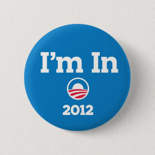 Obama Button 2012