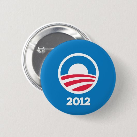Obama Button 2012 (Voorkant /achterkant)
