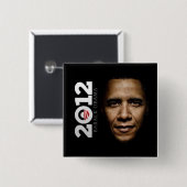 Obama Button 2012 (Voorkant /achterkant)