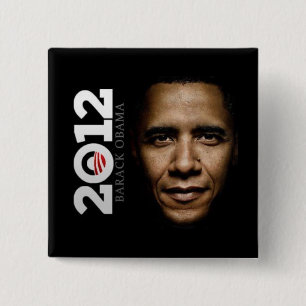 Obama Button 2012