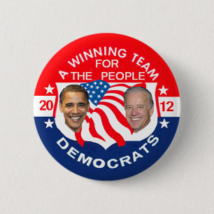 Obama Button 2012