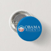 Obama Button 2012 (Voorkant /achterkant)