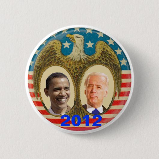 Obama Button 2012 (Voorkant)