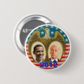 Obama Button 2012 (Voorkant /achterkant)