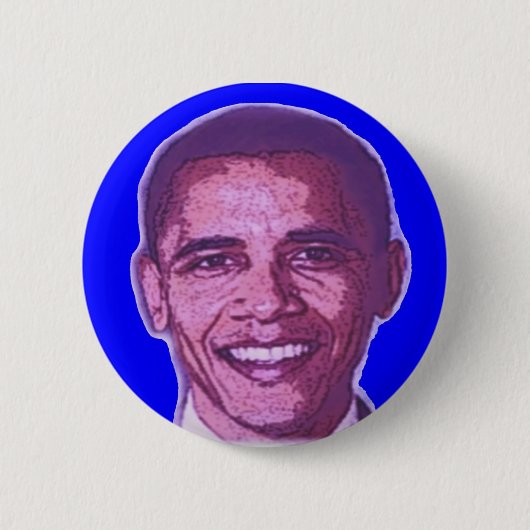 OBAMA-Button Ronde Button 5,7 Cm (Voorkant)
