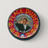 OBAMA-BUTTON RONDE BUTTON 5,7 CM (Voorkant)