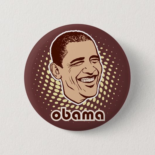 Obama-Button Ronde Button 5,7 Cm (Voorkant)