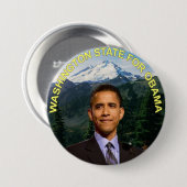OBAMA-BUTTON RONDE BUTTON 7,6 CM (Voorkant /achterkant)