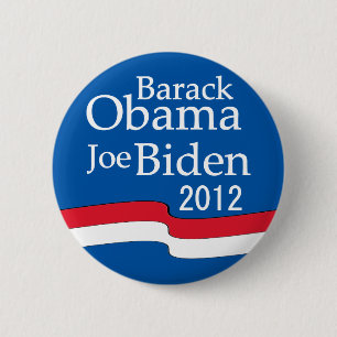 Obama - Button van Biden 2012