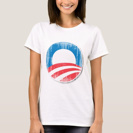 OBAMA-BUTTON-Vintage.png T-shirt (Voorkant)