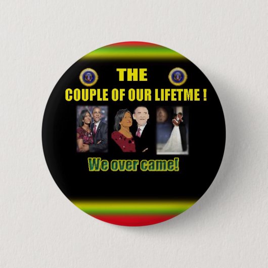 OBAMA-BUTTONNEN! RONDE BUTTON 5,7 CM (Voorkant)