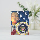 Obama cadeaus 3 briefkaart (Staand voorkant)