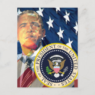 Obama cadeaus 3 briefkaart