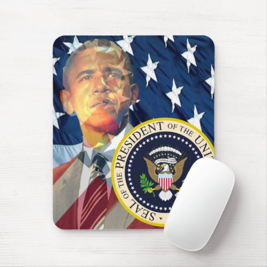 Obama cadeaus 3 muismat (Met muis)