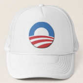 Obama Campagne Baseball Hat Trucker Pet (Voorkant)