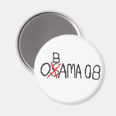 Obama Campai Magneet (Voorkant / Achterkant)