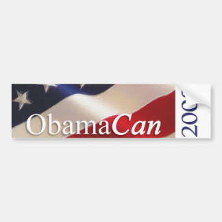 Obama Can - Bumpersticker