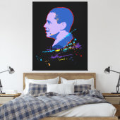 Obama Canvas Afdruk (Insitu (Slaapkamer))