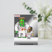 Obama Care op de IC Briefkaart (Staand voorkant)