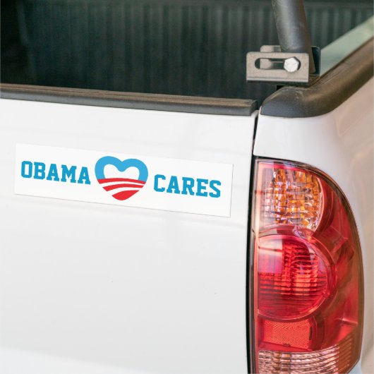 Obama Cares Bumpersticker (Op Truck)