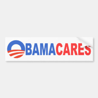 Obama Cares Bumpersticker