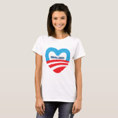 Obama Cares T-shirt (Voorkant volledig)