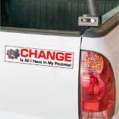 Obama Change Bumpersticker (Op Truck)