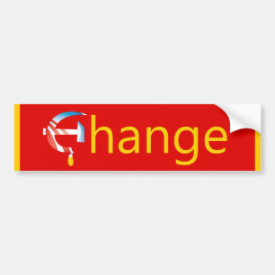 Obama Change Bumpersticker